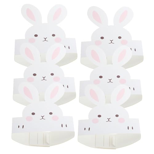 KICHOUSE 6 Stück Teiliges Osterhasen Papierkronen mit Hasenohren Niedliche Geburtstags und Osterparty Dekoration Vielseitige Hasenohren Kronen für Festliche Anlässe und Kostümspaß KICHOUSE 6 Stück Teiliges Osterhasen Papierkronen mit Hasenohren Niedliche Geburtstags und Osterparty Dekoration Vielseitige Hasenohren Kronen für Festliche Anlässe und Kostümspaß von KICHOUSE