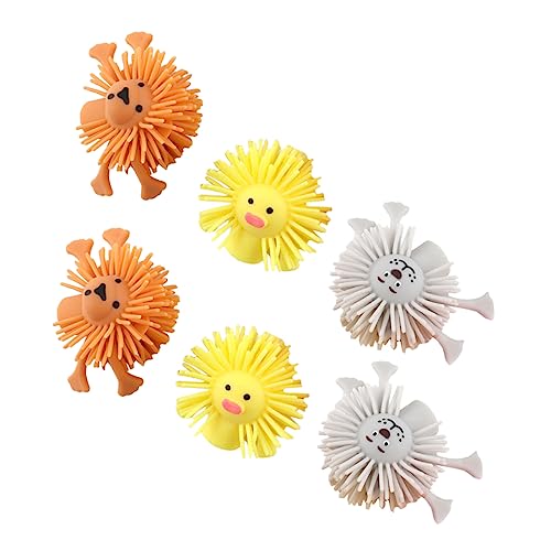 KICHOUSE 6-Teiliges Set Prise Musik für kinderspielzeug spielsachen Parent-Child Interaction Toys Toys Kid Toys haariges Geschmeidiges von KICHOUSE
