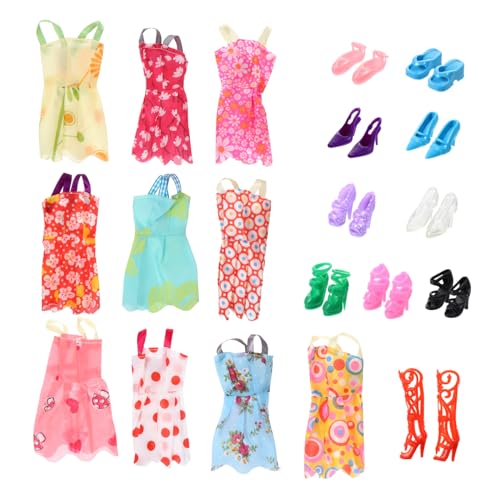 KICHOUSE 60 Stück Puppe Verkleiden Sich Puppenschuhe Puppenkleidung Puppenrock Puppenkleider Puppenzubehör Zubehör Für Puppenkostüme Stoff KICHOUSE 60 Stück Puppe Verkleiden Sich Puppenschuhe Puppenkleidung Puppenrock Puppenkleider Puppenzubehör Zubehör Für Puppenkostüme Stoff von KICHOUSE