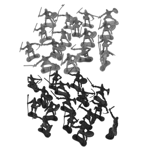 KICHOUSE 60 Stück Teiliges Militärfiguren Set Antiken Kriegern Detailreiche Mini Soldaten für Jungen Pädagogisches Modell zur Darstellung Historischer Schlachten KICHOUSE 60 Stück Teiliges Militärfiguren Set Antiken Kriegern Detailreiche Mini Soldaten für Jungen Pädagogisches Modell zur Darstellung Historischer Schlachten von KICHOUSE