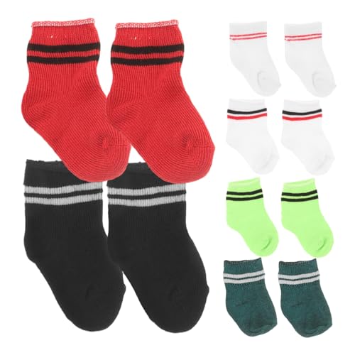 KICHOUSE 6Paare Puppensocken Für Puppen Dekorative Für Puppenkostüme Spielzeugzubehör Für Kreatives Leichtes Fantasievolles Ankleiden KICHOUSE 6Paare Puppensocken Für Puppen Dekorative Für Puppenkostüme Spielzeugzubehör Für Kreatives Leichtes Fantasievolles Ankleiden von KICHOUSE