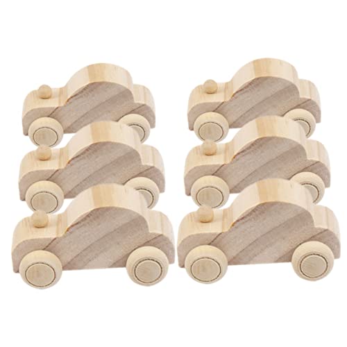 KICHOUSE 6Stücke DIY Holzspielzeugautos für Unvollendete Graffiti Malerei Fahrzeuge Kreatives Basteln für Jungen und Mädchen Fördert Kreativität und Vorstellungskraft Hochwertiges KICHOUSE 6Stücke DIY Holzspielzeugautos für Unvollendete Graffiti Malerei Fahrzeuge Kreatives Basteln für Jungen und Mädchen Fördert Kreativität und Vorstellungskraft Hochwertiges von KICHOUSE