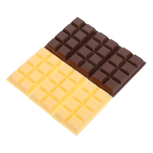 KICHOUSE 6Stücke Gefälschte Schokoladenmodelle Aus Harz Künstliche Pralinen Für Tischdekoration Lebensechte Schokoladendekoration Für Kuchen Und Desserts Pflegeleicht Und Langlebig von KICHOUSE