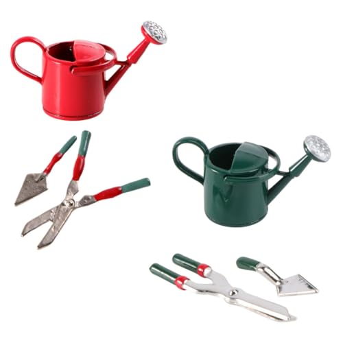 KICHOUSE 6Stücke Teiliges Gartenwerkzeug Für Puppenhäuser Zufällige Farben Und Perfektes Zubehör Für Kleine Hausdekoration Und Gartenlandschaften von KICHOUSE