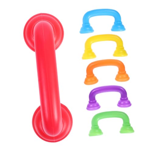 KICHOUSE 6Stücke Teiliges Spielzeugtelefon für Simulations Handset aus Fördert Sprachentwicklung und Fantasie für Zuhause Ergonomisches Design für Kleine Hände von KICHOUSE