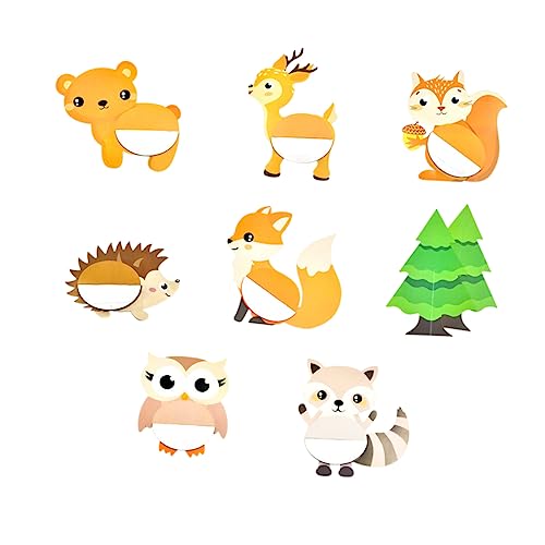 KICHOUSE 8 Stück 3D Tier Waben Schokoladenwabe Torte Oh Figuren Bienenwabe Bausätze Wild Babymattenboden Dschungel Dekorationen O Dinosaurier Papier KICHOUSE 8 Stück 3D Tier Waben Schokoladenwabe Torte Oh Figuren Bienenwabe Bausätze Wild Babymattenboden Dschungel Dekorationen O Dinosaurier Papier von KICHOUSE