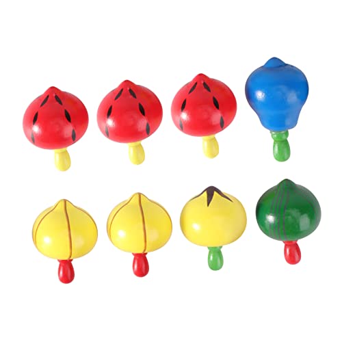 KICHOUSE 8 Stück Bunter Fruchtkreisel für kinderspielzeug kinderknallzeug Langlebig Umweltfreundliches Fun kreative Oberteile Kreiselspielzeug aus Holz hölzern KICHOUSE 8 Stück Bunter Fruchtkreisel für kinderspielzeug kinderknallzeug Langlebig Umweltfreundliches Fun kreative Oberteile Kreiselspielzeug aus Holz hölzern von KICHOUSE