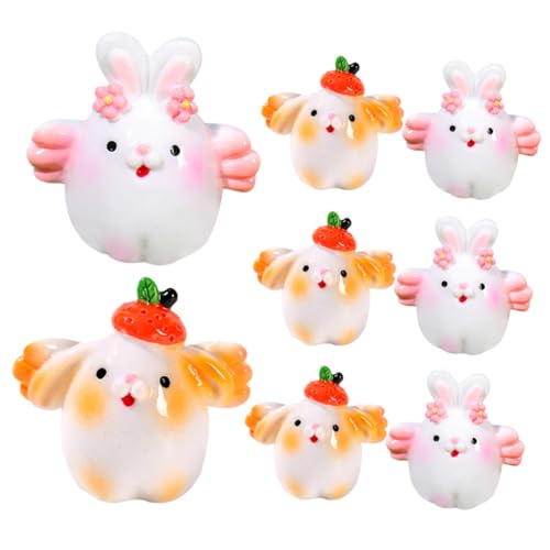 KICHOUSE 8 Stück Mikro-Landschaftsverzierung Plüsch Miniatur Stall stickig Hase tierfiguren Tiere Figuren hausdeko wohnungseinrichtung Mikrolandschaftsornament Desktop-Ornament Harz KICHOUSE 8 Stück Mikro-Landschaftsverzierung Plüsch Miniatur Stall stickig Hase tierfiguren Tiere Figuren hausdeko wohnungseinrichtung Mikrolandschaftsornament Desktop-Ornament Harz von KICHOUSE