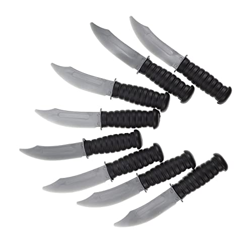 KICHOUSE 8 Stück Nachahmung Eines Messerspielzeugs Partyzubehör Party-Cutter- Gefälschtes Cutter- Aus Kunststoffschneider Simulationsschneider Black PVC KICHOUSE 8 Stück Nachahmung Eines Messerspielzeugs Partyzubehör Party-Cutter- Gefälschtes Cutter- Aus Kunststoffschneider Simulationsschneider Black PVC von KICHOUSE