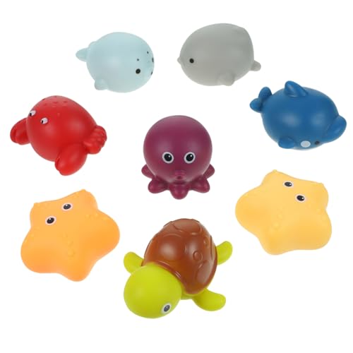 KICHOUSE 8 Stück Teiliges Squeaky Bade und Wasserspielzeug für Kleinkinder Niedliche Tierfiguren aus Vinyl Sicher und Langlebig zur Babyparty Fördert Kreativität und Sinneserfahrung KICHOUSE 8 Stück Teiliges Squeaky Bade und Wasserspielzeug für Kleinkinder Niedliche Tierfiguren aus Vinyl Sicher und Langlebig zur Babyparty Fördert Kreativität und Sinneserfahrung von KICHOUSE
