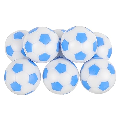 KICHOUSE 8 Stück Zubehör für Tischfußball klein Mini-Fußball Tischplatte Tischfußballbälle Bälle für Tischspiele Bälle für Tischkicker Tischfußballspielbälle 8 Ball Plastik von KICHOUSE