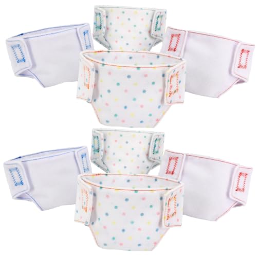 KICHOUSE 8 Teilige Puppenunterwäsche Mini Puppen Babypuppe Und Zubehör Höschen Höschen Mädchenunterwäsche Babypuppen Süße Unterwäsche Puppen Foto Requisiten Einfarbig Puppen KICHOUSE 8 Teilige Puppenunterwäsche Mini Puppen Babypuppe Und Zubehör Höschen Höschen Mädchenunterwäsche Babypuppen Süße Unterwäsche Puppen Foto Requisiten Einfarbig Puppen von KICHOUSE