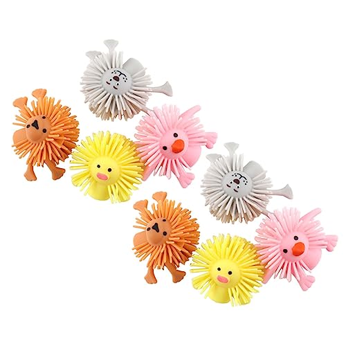 KICHOUSE 8-Teiliges Set Fingerpuppe für kinderspielzeug Toys Finger Puppet Play hühner luftgefülltes blinkendes tierisches KICHOUSE 8-Teiliges Set Fingerpuppe für kinderspielzeug Toys Finger Puppet Play hühner luftgefülltes blinkendes tierisches von KICHOUSE
