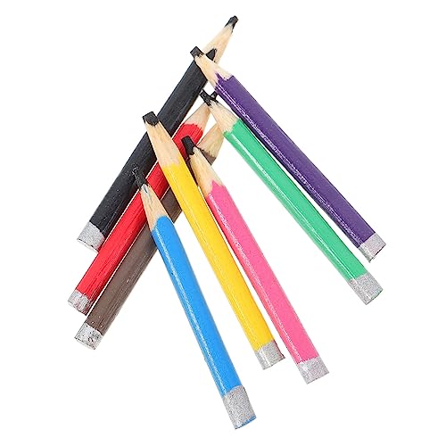 KICHOUSE 8Stücke Bleistift für Puppenhaus Dekoration Zubehörteile für Kreative DIY Projekte und Realistische Gestaltung von Puppenstuben von KICHOUSE