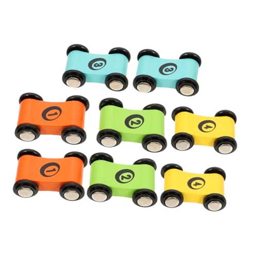 KICHOUSE 8Stücke Holzspielzeug Autos Mini Automodelle für Cartoon aus Stabilem Holz für Kleinkinder Farben Sicher und Langlebig KICHOUSE 8Stücke Holzspielzeug Autos Mini Automodelle für Cartoon aus Stabilem Holz für Kleinkinder Farben Sicher und Langlebig von KICHOUSE