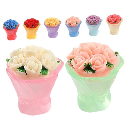 KICHOUSE 8Stücke Mini Künstliche Rosenblüten Langlebige Kunstblumen für Puppenhaus und Feengarten Realistische Dekoration für Innenräume und Landschaften Kompakt und Elegante KICHOUSE 8Stücke Mini Künstliche Rosenblüten Langlebige Kunstblumen für Puppenhaus und Feengarten Realistische Dekoration für Innenräume und Landschaften Kompakt und Elegante von KICHOUSE