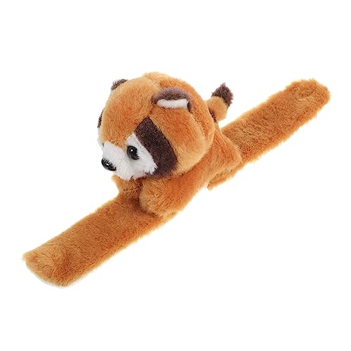 KICHOUSE Armbandpuppe Slap-Bands Kinderspielzeug Am Handgelenk Partygeschenke Ausgestopfte Tierarmbänder Gefülltes Schlagarmband Slap-Armband- Pp Baumwolle von KICHOUSE
