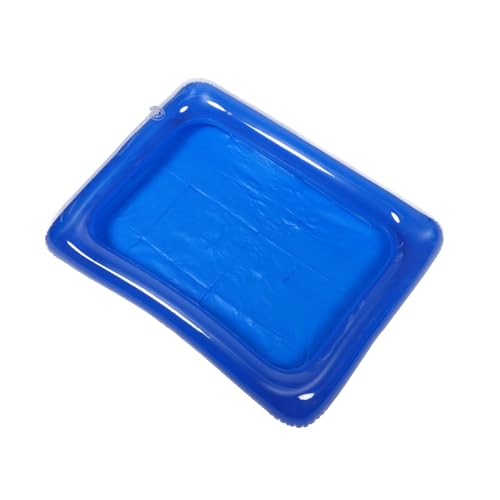 KICHOUSE Aufblasbarer Sandkasten für Umweltfreundliches Sandspielzeug Blau für Drinnen und Draußen Leicht zu Reinigen und Platzsparend für Sandspiel KICHOUSE Aufblasbarer Sandkasten für Umweltfreundliches Sandspielzeug Blau für Drinnen und Draußen Leicht zu Reinigen und Platzsparend für Sandspiel von KICHOUSE