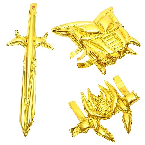 KICHOUSE 1satz Aufblasbarer Party Cosplay Kostüm Mit Goldene Rüstung Dekoration Für Kindergeburtstag Halloween Und Themenpartys Fantasie Rollenspiel Zubehör KICHOUSE 1satz Aufblasbarer Party Cosplay Kostüm Mit Goldene Rüstung Dekoration Für Kindergeburtstag Halloween Und Themenpartys Fantasie Rollenspiel Zubehör von KICHOUSE