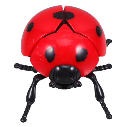 KICHOUSE Aufziehbar Spielzeug Marienkäfer Realistische Simulation Mechanischer Insektenspielzeug Für Junge Mädchen Aufziehbare Springendes Modell Partygeschenke KICHOUSE Aufziehbar Spielzeug Marienkäfer Realistische Simulation Mechanischer Insektenspielzeug Für Junge Mädchen Aufziehbare Springendes Modell Partygeschenke von KICHOUSE