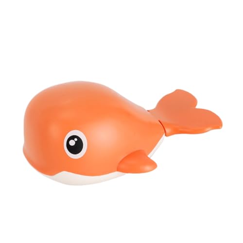 KICHOUSE Badespielzeug Wal Ballenas Badespielzeug Kinderspielzeug Orange von KICHOUSE