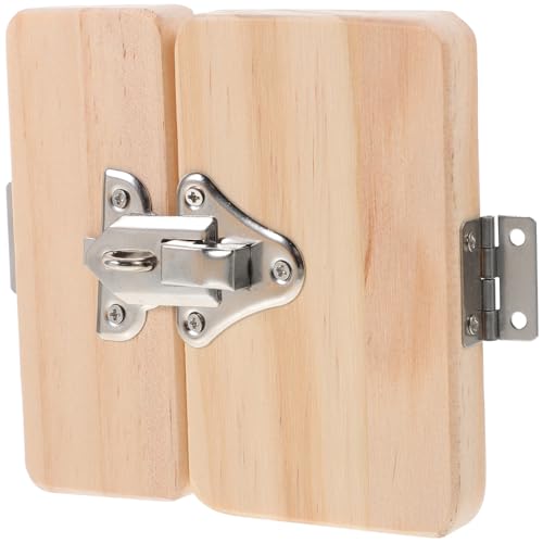 KICHOUSE Beschäftigte Board DIY Tür Riegel Hölzernes Sensorisches Montessori für Motorik und Problemlösung für Eltern Aktivitäten von KICHOUSE
