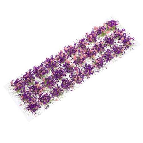 KICHOUSE Künstliche Blume Cluster Selbst-Adhesive Miniatur Ornament Simulation Blume Büschel Für Sand Tisch von KICHOUSE