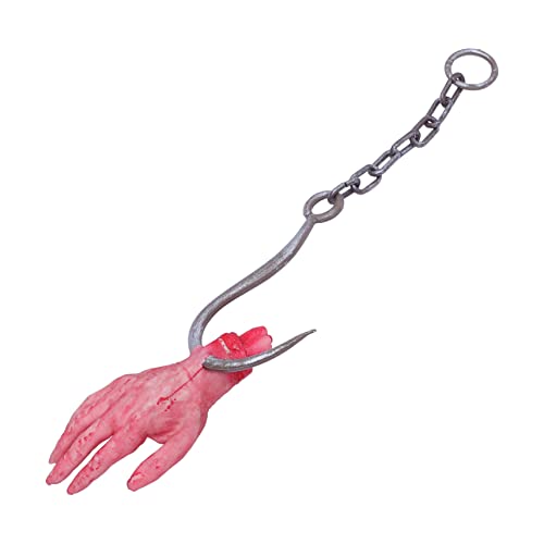KICHOUSE Blutige Hand Deko Realistische Abgetrennte Hand Für Halloween Gruselige Horror Wiederverwendbar Für Bars Und Geisterhäuser Dreidimensionales Design von KICHOUSE