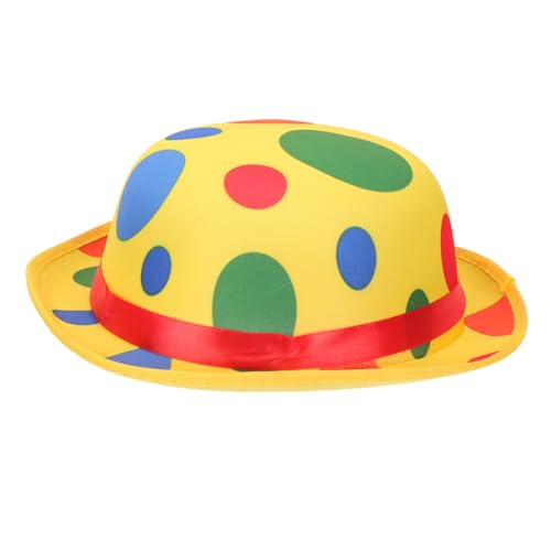 KICHOUSE Clown-bühnenhut Clown-kostümhut Papre Für Auftritte Bequem Und Sicher Ideal Für Halloween Und Partys von KICHOUSE