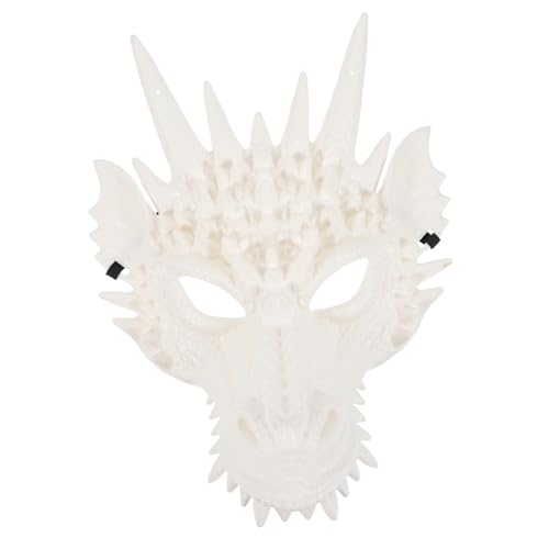 KICHOUSE Cosplay Drachenmaske Vollkopf Maske für Halloween Karneval und Kostümpartys Kreatives Design für Unvergessliche Kostümverkleidungen und Maskenbälle von KICHOUSE