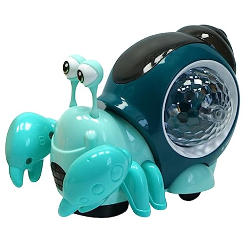 KICHOUSE Crawling Crab mit Musik und Lichtern Interaktives Laufspielzeug für Kleinkinder Fördert die Motorischen Fähigkeiten Sicher und Kinderfreundlich für Drinnen und Draußen ohne KICHOUSE Crawling Crab mit Musik und Lichtern Interaktives Laufspielzeug für Kleinkinder Fördert die Motorischen Fähigkeiten Sicher und Kinderfreundlich für Drinnen und Draußen ohne von KICHOUSE