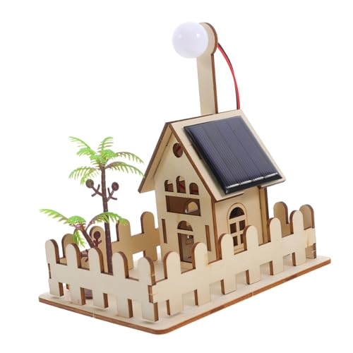 KICHOUSE DIY Solar Gartendekoration für Tragbare Solarleuchte Pädagogisches Wissenschaftsexperiment mit Kompletter Sonnenenergie Bausatz für Physiklernen und Kreative Lampenmontage von KICHOUSE
