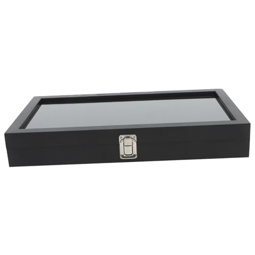 KICHOUSE Dekorative Sammelbox Aus Holz Für Schmuck Abschließbare Vitrine Probenbox Gepresste Box Schmetterlinge Probenbox KICHOUSE Dekorative Sammelbox Aus Holz Für Schmuck Abschließbare Vitrine Probenbox Gepresste Box Schmetterlinge Probenbox von KICHOUSE