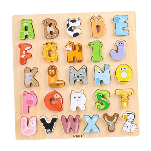 KICHOUSE Digitales Puzzle Der Frühen Bildung Kleinkinder Lehrreich Kleinkindversorgung Kleinkind Zubehör Kleinkind-Puzzle Spielversorgung Interessantes Kleinkindpuzzle Hölzern von KICHOUSE