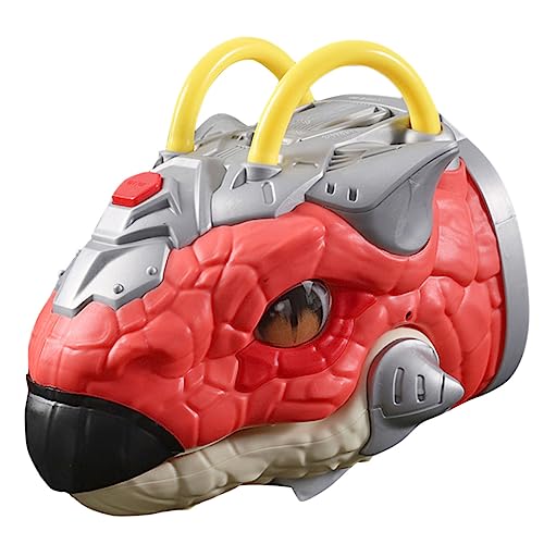 KICHOUSE Dinosaurier-Handpuppe kreative Dinosaurierpuppe Handpuppe Dinosaurierpuppe zum Geschichtenerzählen bewegliche Handspielzeug mit Dinosaurier Plastik rot KICHOUSE Dinosaurier-Handpuppe kreative Dinosaurierpuppe Handpuppe Dinosaurierpuppe zum Geschichtenerzählen bewegliche Handspielzeug mit Dinosaurier Plastik rot von KICHOUSE