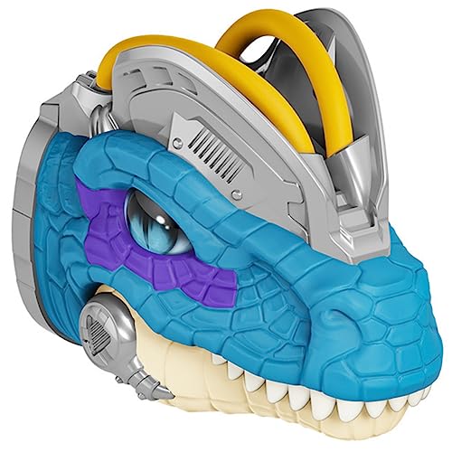 KICHOUSE Dinosaurier-handpuppe Kreative Dinosaurierpuppe Dekorative Dinosaurierpuppe Marionette Dinosaurierpuppe Für Kinderpuppen Kreatives Handspielzeug Plastik Blue von KICHOUSE