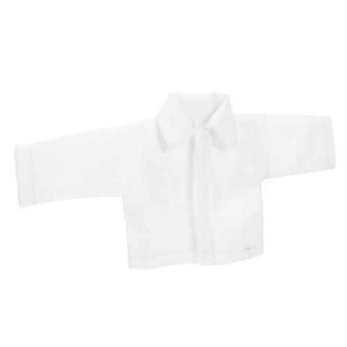 KICHOUSE Puppenkleidung Miniatur Hemd für Kinder Zartes Puppenzubehör Selbstgemacht Dekoration für Puppenhaus Einfach und Ausziehbar für Bjd und Ob11 Puppen von KICHOUSE