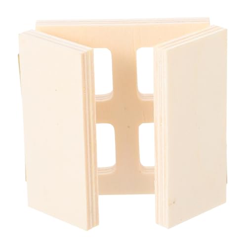 KICHOUSE Dollhouse Holzfenster Mini Dollhouse Fenster Offenes Miniaturfenster Mini House Prop Miniatur Things Doll House Accessoires von KICHOUSE