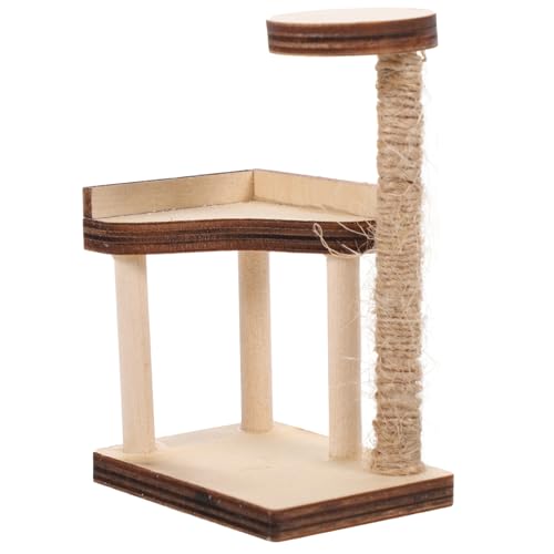 KICHOUSE Dollhouse Lebensnahe Mini Möbel für Katzenliebhaber zur Dekoration von KICHOUSE