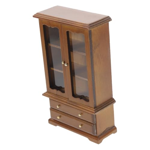 KICHOUSE Dreischichtiges Holzregal Für Puppenhaus Möbel Kleine Räume Walnussfarbe Für Dekoration Von Wohnzimmer Und Bibliothek KICHOUSE Dreischichtiges Holzregal Für Puppenhaus Möbel Kleine Räume Walnussfarbe Für Dekoration Von Wohnzimmer Und Bibliothek von KICHOUSE