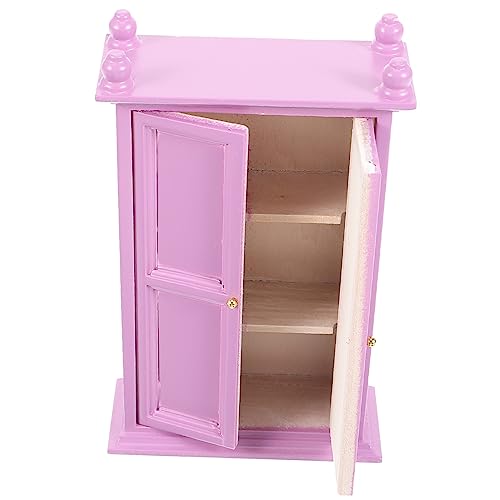 KICHOUSE Elegantes Puppenhaus Möbel Langlebiges Zubehör für Schlafzimmer und Ankleidezimmer Exquisites Design Perfektes für Mini Häuser von KICHOUSE