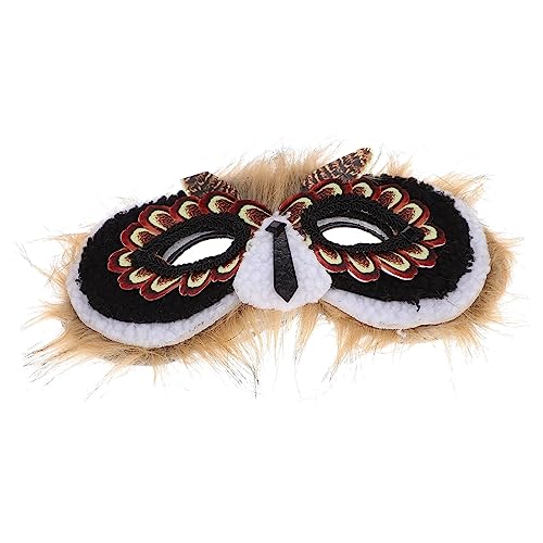 KICHOUSE Eulenmaske für Kreative Tiermaske für Cosplay Feste und Partys Wiederverwendbar und Leicht für Vorschule und Kindergarten Realistisches Design Bunten Farben KICHOUSE Eulenmaske für Kreative Tiermaske für Cosplay Feste und Partys Wiederverwendbar und Leicht für Vorschule und Kindergarten Realistisches Design Bunten Farben von KICHOUSE