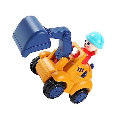 KICHOUSE Fahrzeug der Pressetechnik puppenwagen kinderspielzeug Auto Motorik Baustellen frühes pädagogisches Spielzeugauto Trägheitsauto für Abs von KICHOUSE