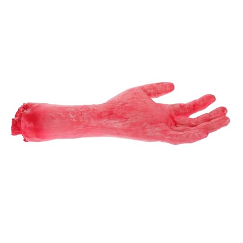 KICHOUSE Halloween Party Zubehör Gefälschte Arm Modell Abgetrennt Hand Prop Streich Spielzeug von KICHOUSE