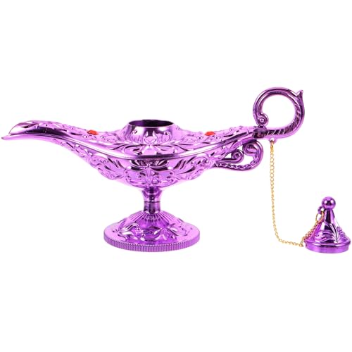 KICHOUSE Vintage Wunschlampe Dekoration Schreibtisch Geschnitzte Lampe Schmücken Party Versorgung Heimdekoration Rostfrei Kunststoffmaterial Retro Design KICHOUSE Vintage Wunschlampe Dekoration Schreibtisch Geschnitzte Lampe Schmücken Party Versorgung Heimdekoration Rostfrei Kunststoffmaterial Retro Design von KICHOUSE