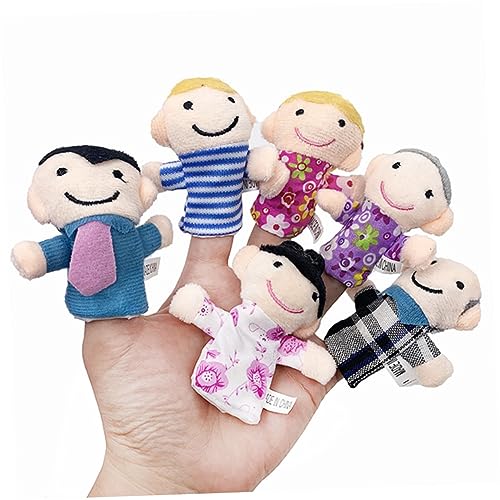 KICHOUSE Fingerpuppen Fingerpuppen Für Fingerfamilienpuppen Stofffingerpuppen von KICHOUSE