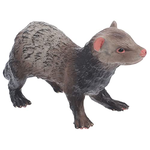 KICHOUSE Frettchen Figur Kognitives für Wildtiere Modell aus Langlebigem für Dekoration und für Geburtstage und Feiertage KICHOUSE Frettchen Figur Kognitives für Wildtiere Modell aus Langlebigem für Dekoration und für Geburtstage und Feiertage von KICHOUSE