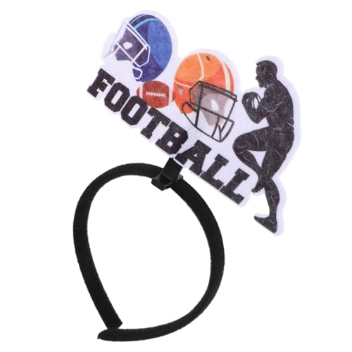 KICHOUSE Fußball Stirnband Rugby Dekorative Stirnband Sport Haarzubehör Für Fußballfeiertags Kopfbedeckung KICHOUSE Fußball Stirnband Rugby Dekorative Stirnband Sport Haarzubehör Für Fußballfeiertags Kopfbedeckung von KICHOUSE