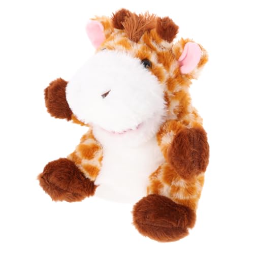 KICHOUSE Giraffe Handpuppe aus Plüsch Interaktive Tierhandpuppe für Pädagogisches Kreativität und Geschichtenerzählen Rollenspiele KICHOUSE Giraffe Handpuppe aus Plüsch Interaktive Tierhandpuppe für Pädagogisches Kreativität und Geschichtenerzählen Rollenspiele von KICHOUSE