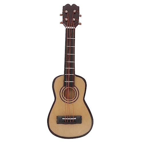 KICHOUSE Gitarre Modell für Puppenhaus DIY zur Dekoration Handgefertigtes Zubehör für Mini Häuser Realistische Details und Langlebiges Design für Kreative KICHOUSE Gitarre Modell für Puppenhaus DIY zur Dekoration Handgefertigtes Zubehör für Mini Häuser Realistische Details und Langlebiges Design für Kreative von KICHOUSE
